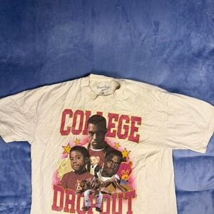 The College Dropout Kanye West Rap T-Shirt By Brand Seen Streetwear Size xl
